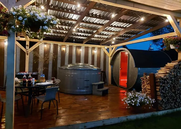 Baltichouse Podczele- 8 Os Blisko Morza !!! Sauna, Jacuzzi,grill, Ognisko, Plac Zabaw *