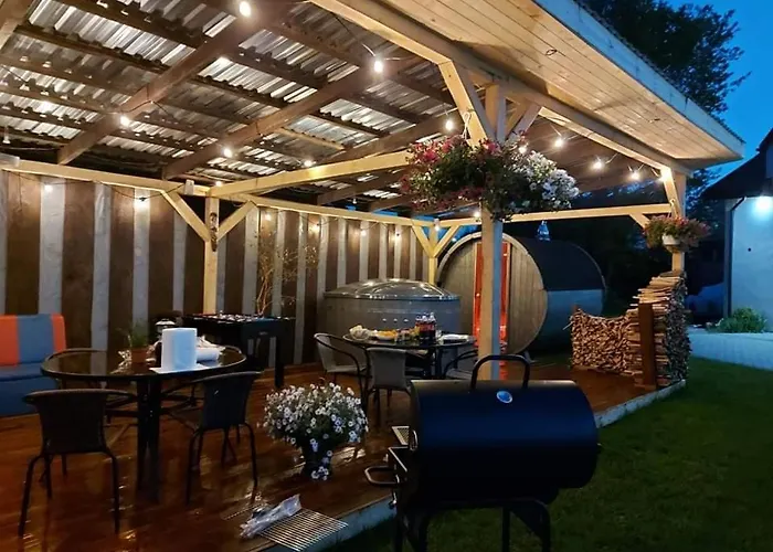 度假居 Baltichouse Podczele- 8 Os Blisko Morza !!! Sauna, Jacuzzi,grill, Ognisko, Plac Zabaw